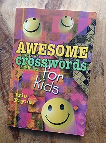 Book cover for Awesome Crosswords for Kids (Mensa) by Payne, Trip