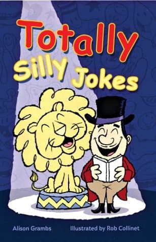 Book cover for Totally Silly Jokes by Grambs, Alison