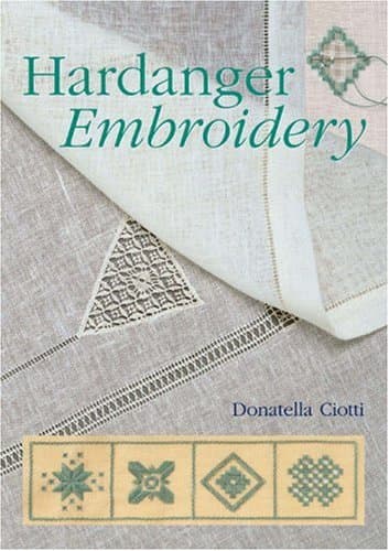 Book cover for Hardanger Embroidery by Ciotti, Donatella