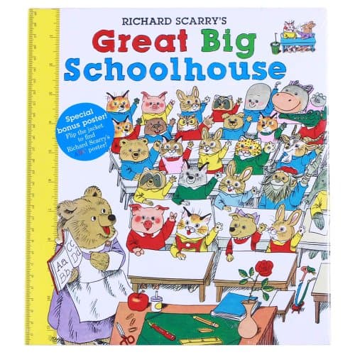 Book cover for Richard Scarry's Great Big Schoolhouse by Scarry, Richard