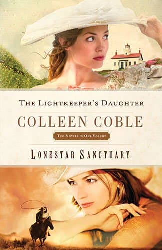 Book cover for The Lightkeeper's Daughter & Lonestar Sanctuary by Coble, Colleen