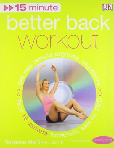 Book cover for 15-minute Fitness Better Back Workout by Suzanne Martin