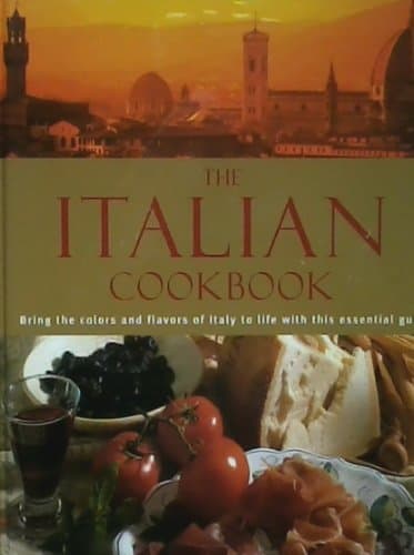 Book cover for The Italian Cookbook by Fionna Biggs