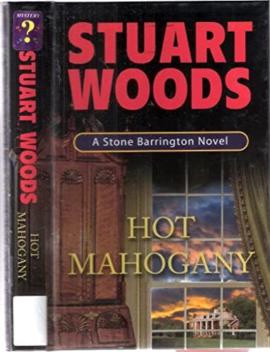 Book cover for Hot Mahogany (Thorndike Press Large Print Basic Series) by Woods, Stuart