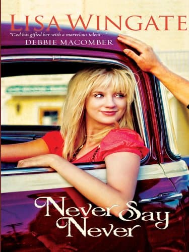 Book cover for Never Say Never (Thorndike Press Large Print Clean Reads) by Wingate, Lisa