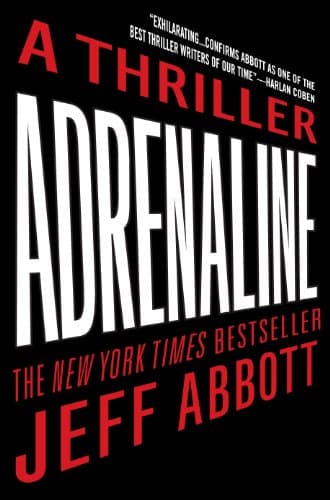 Book cover for Adrenaline by Abbott, Jeff