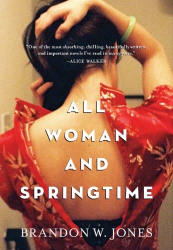 Book cover for All Woman and Springtime (Thorndike Press Large Print Core) by Jones, Brandon W.