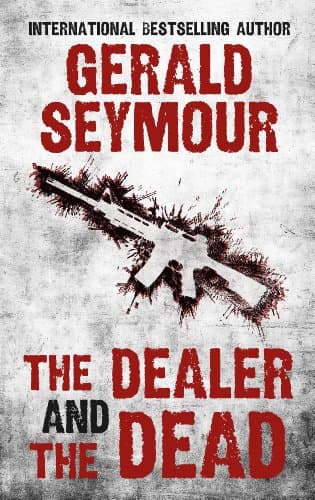 Book cover for The Dealer And The Dead (Wheeler publishing large print) by Seymour, Gerald