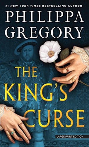 Book cover for The Kings Curse (The Cousins' War: Thorndike Press Large Print Basic) by Gregory, Philippa