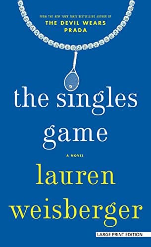 Book cover for The Singles Game (Wheeler Hardcover) by Weisberger, Lauren
