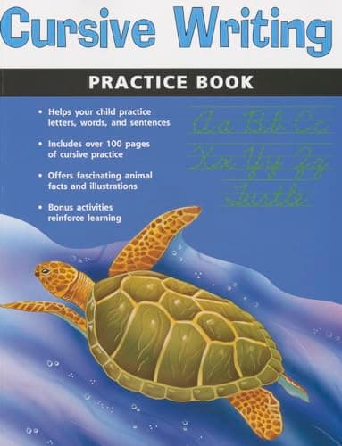 Book cover for Cursive Writing Practice Book (Flash Kids Harcourt Family Learning) by Flash Kids Editors