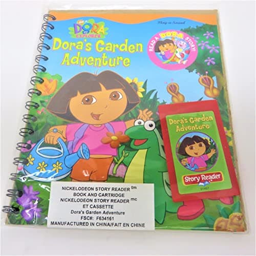 Book cover for Story Reader Nickelodeon Book: Dora's Garden Adventure by Editors of Story Reader