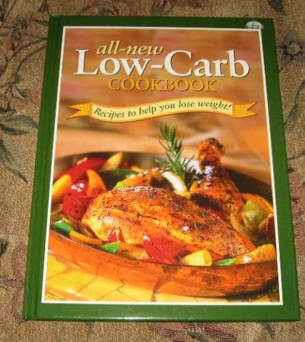 Book cover for All-new Low-carb Cookbook by Louis Weber