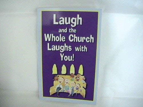 Book cover for Laugh and the Whole Church Laughs With You! by Rebecca Christian, et al