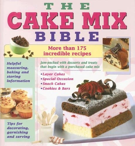 Book cover for Cookbook Bible Cake Mix by Louis Editor Weber