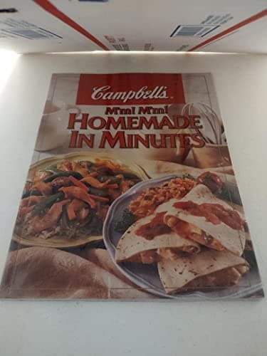 Book cover for Campbell's M'm! M'm! Homemade in Minutes by Campbell Soup Company