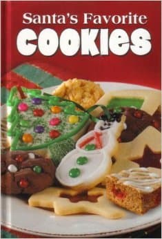 Book cover for Santa's Favorite Cookies by Louis Weber