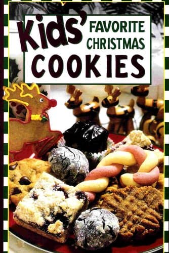 Book cover for Kid's Favorite Christmas Cookies by Unknown