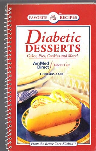 Book cover for Diabetic Desserts Cakes, Pies, Cookies and More by ANAM