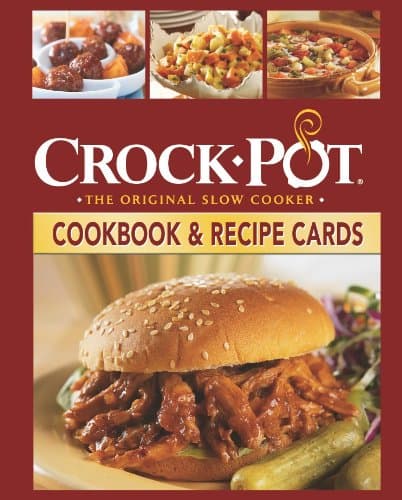 Book cover for Crock-Pot Cookbook and Recipe Cards by Publications International Ltd.
