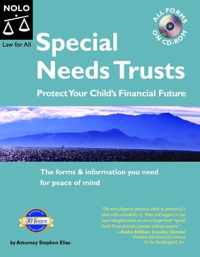 Book cover for Special Needs Trusts : Protect Your Child's Financial Future by Attorney Stephen Elias