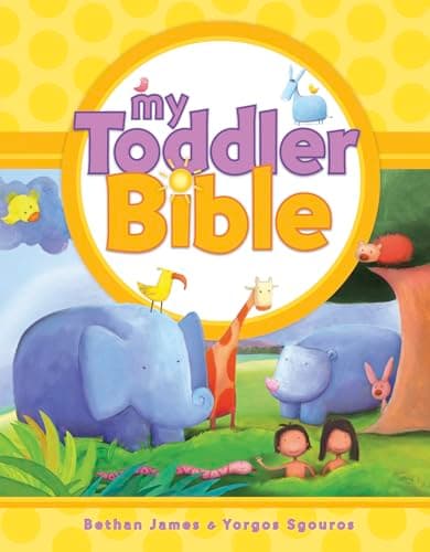 Book cover for My Toddler Bible by James, Bethan