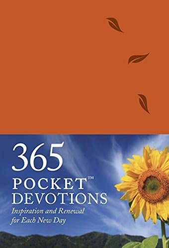 Book cover for 365 Pocket Devotions: Inspiration and Renewal for Each New Day by Tiegreen, Chris