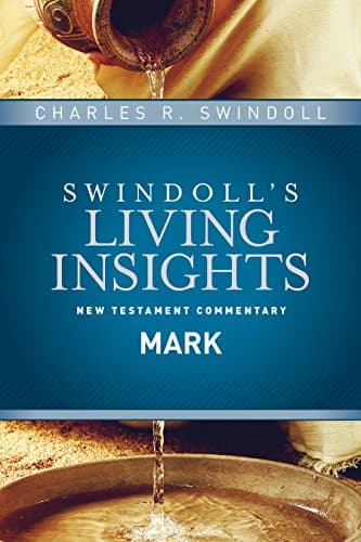 Book cover for Insights on Mark (Swindoll's Living Insights New Testament Commentary) by Swindoll, Charles R.
