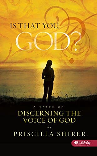 Book cover for Is That You God? - Booklet: A Taste of Discerning the Voice of God by Shirer, Priscilla