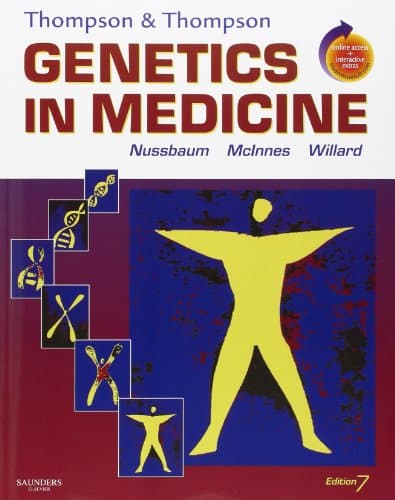Book cover for Thompson & Thompson Genetics in Medicine: With STUDENT CONSULT Online Access (Thompson and Thompson Genetics in Medicine) by Nussbaum MD  FACP  FACMG, Robert L.