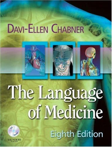 Book cover for The Language of Medicine by Chabner BA  MAT, Davi-Ellen