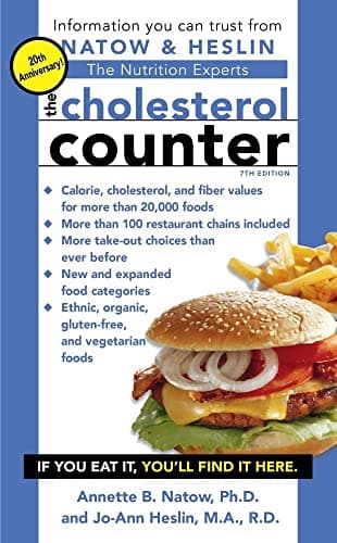 Book cover for The Cholesterol Counter: 7th Edition by Natow Ph.D.  R.D., Dr. Annette B.