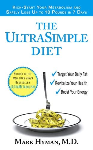 Book cover for The UltraSimple Diet: Kick-Start Your Metabolism and Safely Lose Up to 10 Pounds in 7 Days by Mark Hyman