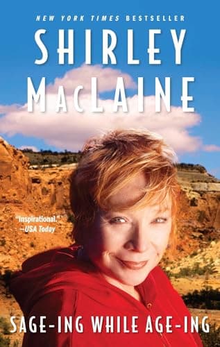 Book cover for Sage-ing While Age-ing by MacLaine, Shirley