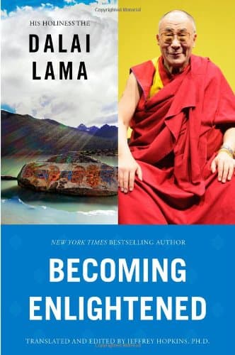 Book cover for Becoming Enlightened by Dalai Lama, His Holiness the