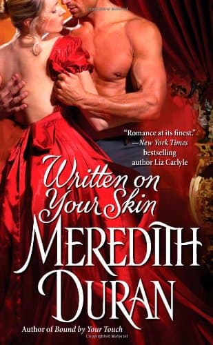 Book cover for Written on Your Skin by Duran, Meredith