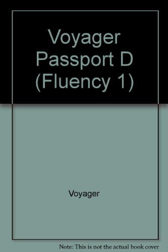 Book cover for Voyager (Passport D, Fluency 1) by Voyager
