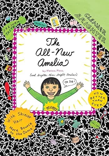 Book cover for The All-New Amelia by Moss, Marissa