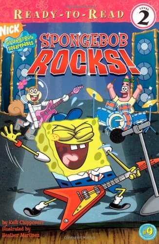 Book cover for SpongeBob Rocks! (SpongeBob SquarePants) by Chipponeri, Kelli
