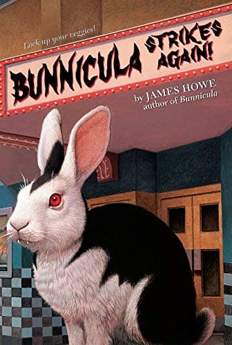 Book cover for Bunnicula Strikes Again! (Bunnicula and Friends) by Howe, James