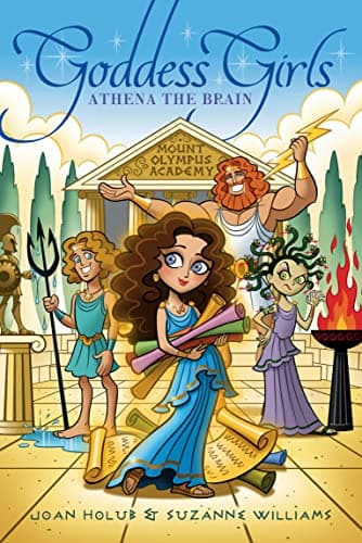 Book cover for Athena the Brain (1) (Goddess Girls) by Holub, Joan