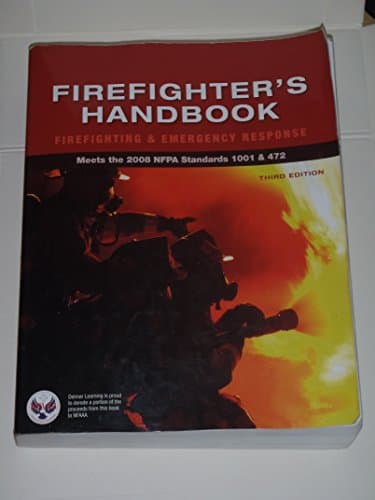 Book cover for Firefighter's Handbook: Firefighting and Emergency Response by Cengage Learning, Delmar