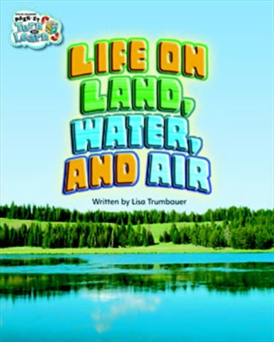 Book cover for Life on Land, Water, and Air / Show-Off Frog / Animals, Grades 2-3 (Steck-Vaughn Pair-It: Turn and Learn Fluency 4 Student Reader) by Steck-Vaughn
