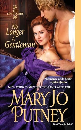 Book cover for No Longer A Gentleman (Lost Lords) by Putney, Mary Jo