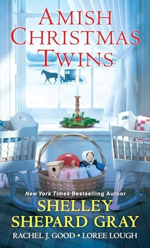 Book cover for Amish Christmas Twins by Gray, Shelley Shepard