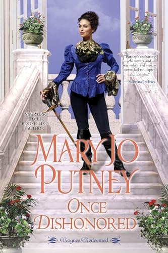 Book cover for Once Dishonored: An Empowering & Thrilling Historical Regency Romance Book (Rogues Redeemed) by Putney, Mary Jo