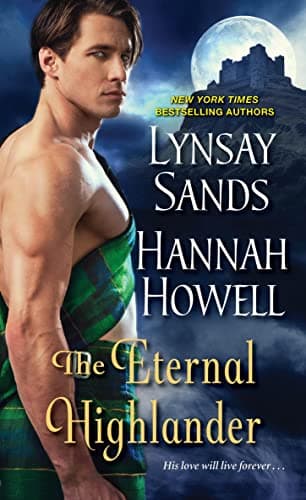Book cover for The Eternal Highlander (The MacNachton Vampires) by Sands, Lynsay