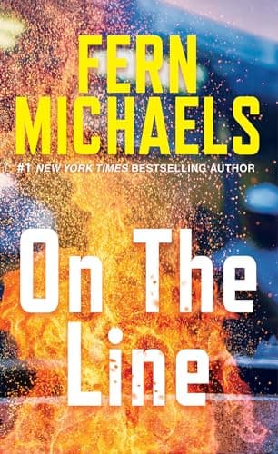 Book cover for On the Line: A Riveting Novel of Suspense by Michaels, Fern