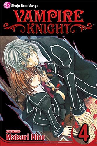 Book cover for Vampire Knight, Vol. 4 by Matsuri Hino