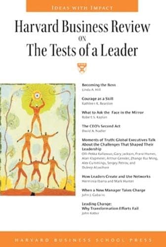 Book cover for Harvard Business Review on the Tests of a Leader (Harvard Business Review Paperback Series) by Harvard Business School Press
